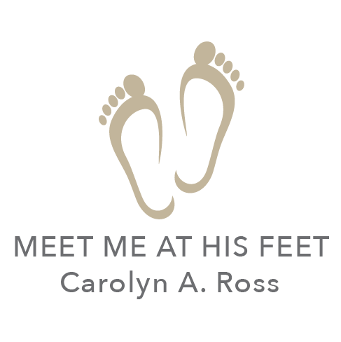 Meet Me at His Feet, Logo Design for Business Card and Website