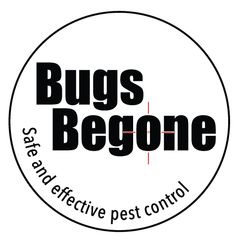 Bugs Begone Pest Control Logo Design for Shack