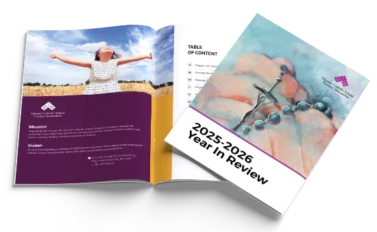 Year in Review, Editorial Design for OCSTA