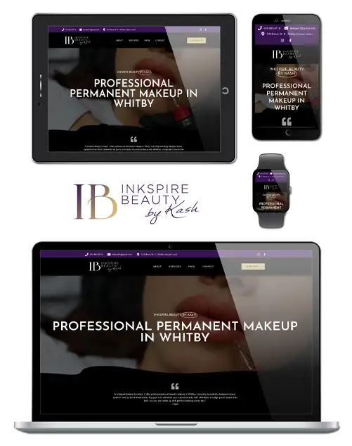mobile responsive website design for Kash