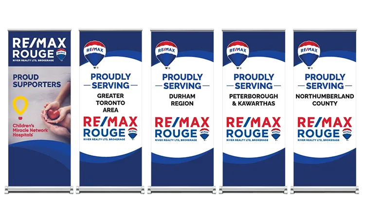 ReMax Rouge Banners