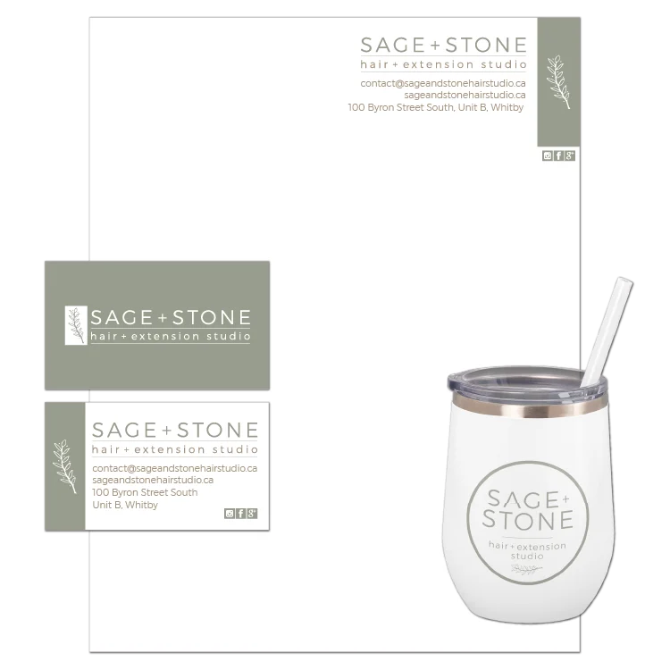 Sage Stone Business Card